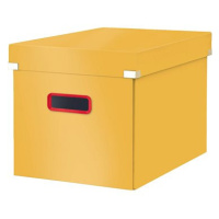 LEITZ Cosy Click & Store velikost L, 32 x 31 x 36 cm, žlutá