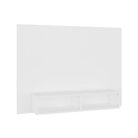 SHUMEE nástěnná bílá 120 × 23,5 × 90 cm