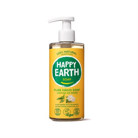 HAPPY EARTH Jasmín & Kafr tekuté mýdlo 300 ml