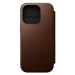 Nomad Modern Leather Folio Brown iPhone 16 Pro