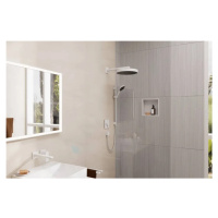 Hansgrohe 28746700 - Set sprchové hlavice, tyče a hadice, 3 proudy, EcoSmart, matná bílá