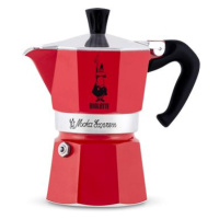 Bialetti Moka Express 6 porcí červená