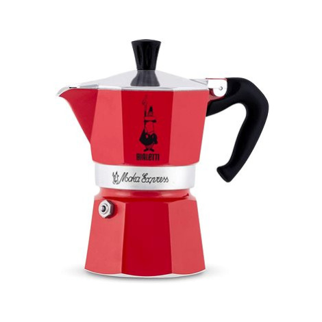 Bialetti Moka Express 6 porcí červená