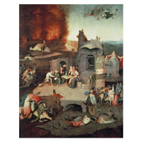 Obrazová reprodukce Temptation of Saint Anthony, c.1500, Hieronymus Bosch, 30 × 40 cm