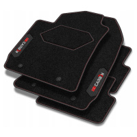 Velurové koberce Carbon pro Jeep Cherokee III (kj) 2001-2007