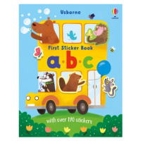 Usborne First Sticker Book abc Usborne Publishing