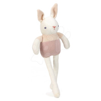Panenka pletená zajíček Baby Threads Cream Bunny ThreadBear 35 cm krémový z jemné měkké bavlny o
