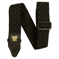 Ernie Ball Jacquard Strap Black Checkers