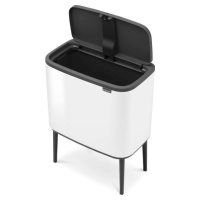 Bílý dotykový ocelový odpadkový koš 36 l Bo Touch Bin – Brabantia