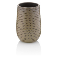 KELA Pohár Dots keramika mokka KL-23605