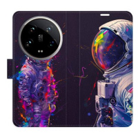 iSaprio Flip pouzdro Neon Astronaut 02 pro Xiaomi 14 Ultra