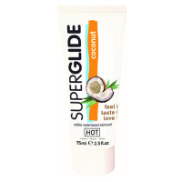 Hot SUPERGLIDE kokosový lubrikační gel Coconut (75 ml)