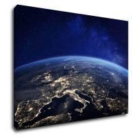 Impresi Obraz Země v noci - 70 x 50 cm