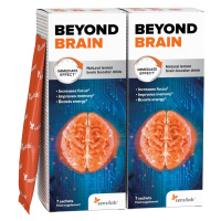 Beyond Brain nootropikum 1+2 ZDARMA | Pro zlepšení paměti | Působí okamžitě, 6 hodin zvýšené poz