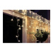 1V40-WW LED vánoční závěs, rampouchy, 120 LED, 3m x 0,7m, přívod 6m, venkovní, teplé světlo