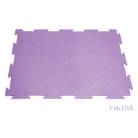 ELIS DESIGN Pěnová puzzle podložka barevná - nízká barva: fialová