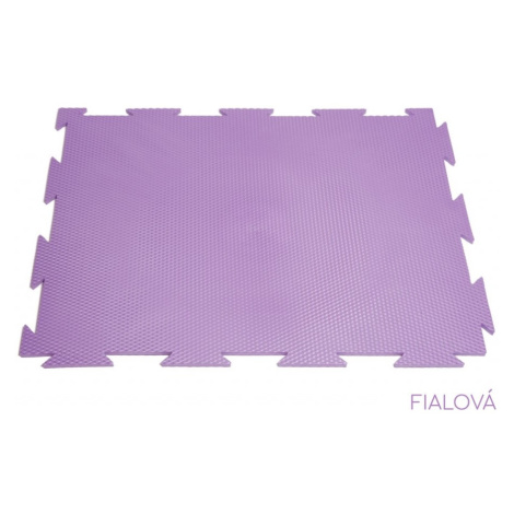 ELIS DESIGN Pěnová puzzle podložka barevná - nízká barva: fialová Elisdesign