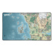 Konix Dungeons & Dragons Faerun Map Mousepad Multicolor