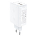 Nabíječka Wall charger Acefast A29 PD50W GAN, 2x USB-C, 50W (white)