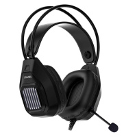 Sluchátka Dareu Gaming headphones EH406 Wired USB (Black)