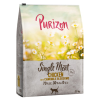 Purizon granule, 3 x 2,5 kg - 15 % sleva - Single Meat kuřecí s květy heřmánku