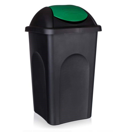 VETRO-PLUS Koš odpadkový MP 60 l, zelené víko VETRO PLUS