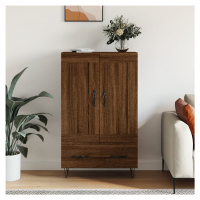 vidaXL Skříň highboard hnědý dub 69,5 x 31 x 115 cm kompozitní dřevo