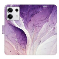 iSaprio flip pouzdro Purple Paint pro Xiaomi Redmi Note 13 5G