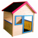 WOODY Dřevěný zahradní domek ERIK 10110 s barevným lemováním
