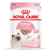 Royal Canin Kitten - jako doplněk: mokré krmivo 12 x 85 g Royal Canin Kitten mousse