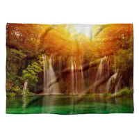 IMPAR Fleecová deka Vodopády, 150 × 120 cm