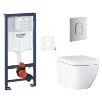 Závěsný wc set do lehkých stěn / předstěnová montáž Grohe Euro Ceramic SIKOGRSEUA