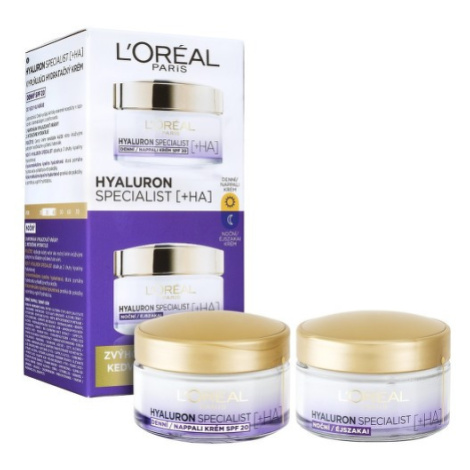 L’Oréal Paris Hyaluron Specialist Denní a noční krém 2x50 ml L'Oréal Paris