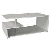 Moderní konferenční stolek DORISA, bílá
