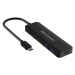 AlzaPower USB-C Dock Station 6v1 černý