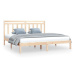 Rám postele masivní dřevo 180 × 200 cm Super King, 3105265
