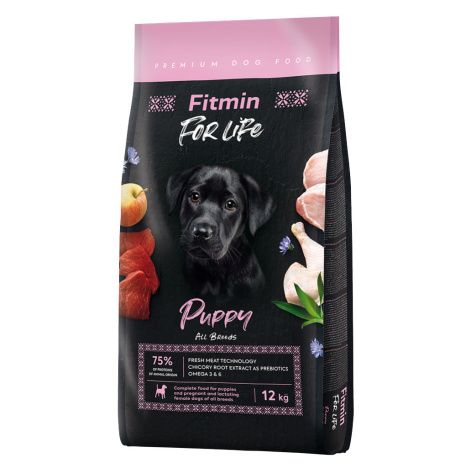 Fitmin Dog for Life Puppy All Breeds - 2 x 12 kg