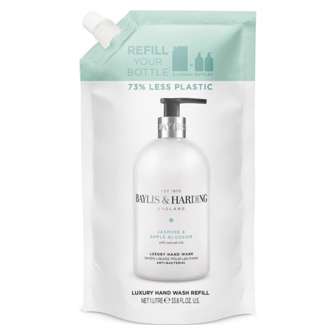 Baylis & Harding Tekuté mýdlo na ruce Jasmín náhradní náplň 1000 ml