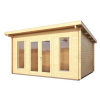 Dřevěný domek KARIBU STAVANGER 2 (82877) natur LG2483