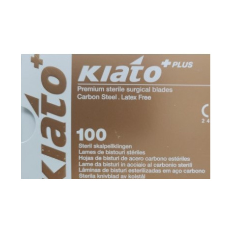 Kiato Carbon skalpelové čepelky fig. 11, 100 ks