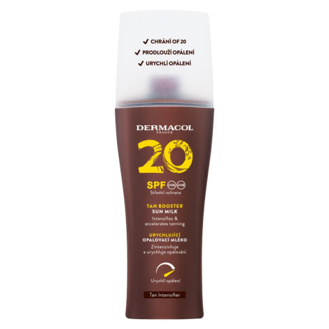 Dermacol SUN Mléko urychlující opálení SPF20 rozprašovač 200 ml