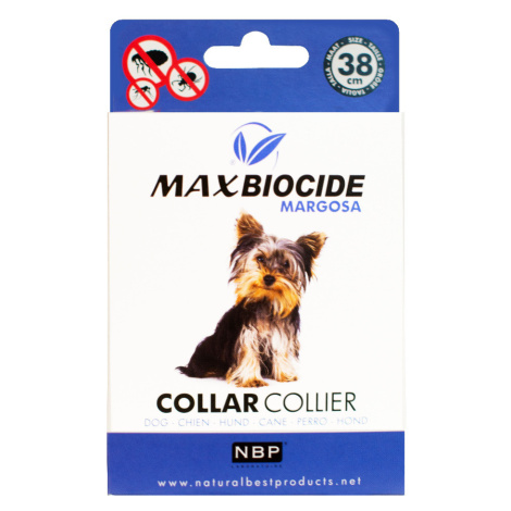 Max Biocide Dog Collar Obojek pro psy 38 cm 1 ks Max Biocide Margosa