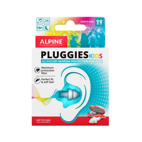 ALPINE Pluggies Kids Dětské špunty do uší