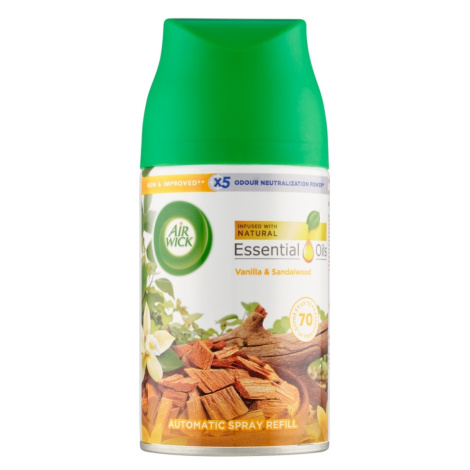 AIR WICK Freshmatic Náplň do osvěžovače Sandalwood / Vanilla 250 ml AirWick