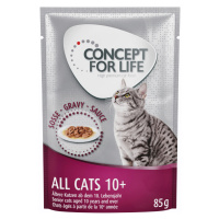 Výhodné balení Concept for Life 48 x 85 g - All Cats 10+ v omáčce