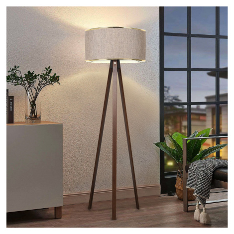ASIR Stojací lampa AYD-2957 béžová zlatá