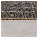 Flair Rugs koberce Kusový koberec Mottle Jute Ombre Grey - 60x110 cm