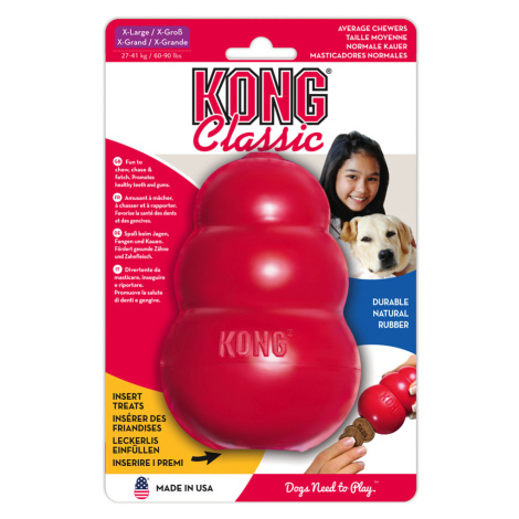 Hračka KONG Classic guma červená - výhodná sada: 2 x velikost XL