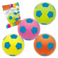 MONDO Fluo soft míč dětský 200mm molitanový potisk kopačák 4 barvy
