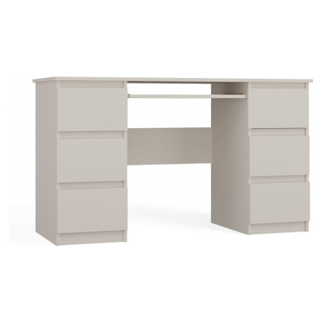 Béžové psací a pracovní stoly